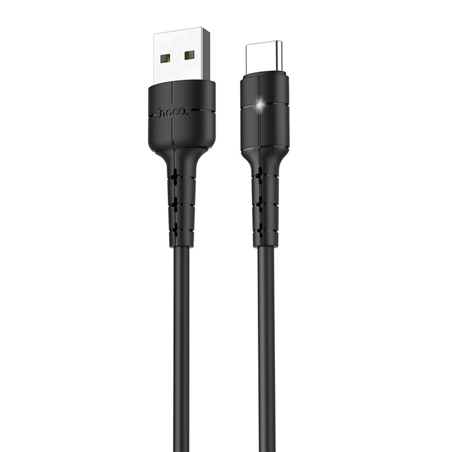 Кабель USB HOCO X30 Star USB - Type-C, 2А, 1.2 м, черный