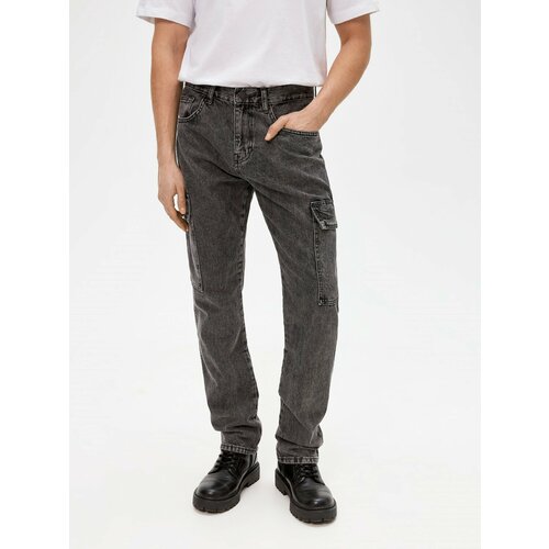 Джинсы Concept club, размер XL, серый джинсы concept club размер xl серый
