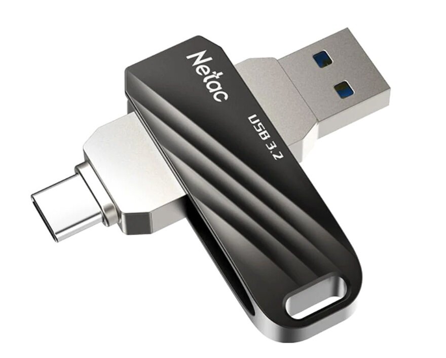 Флешка 32ГБ Netac USB 3.0 US11 Dual