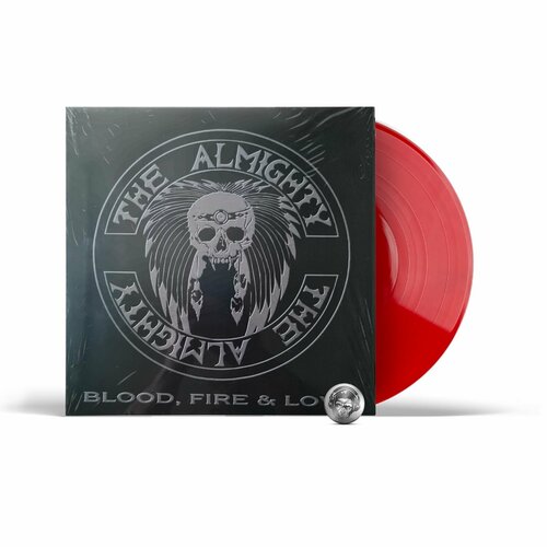 The Almighty - Blood, Fire & Love (coloured) (LP) 2023 Red, 180 Gram Виниловая пластинка nazareth play n the game [limited edition reissue coloured 180 gram gatefold]