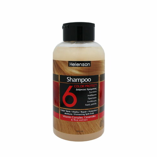 Шампунь для окрашенных волос Helenson Shampoo Color Protect 6 шампунь для окрашенных волос helenson color protect 6 500 мл