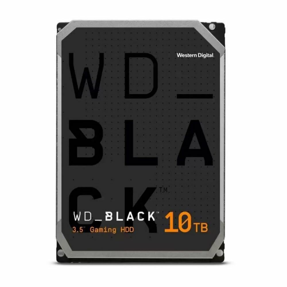 Жесткий диск WD SATA-III 10Tb Black (7200rpm) 256Mb 3.5" (WD101FZBX)