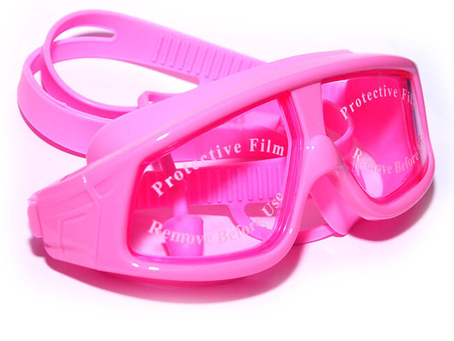 Очки-маска для плавания детские Cleacco: SG1880 (розовый)