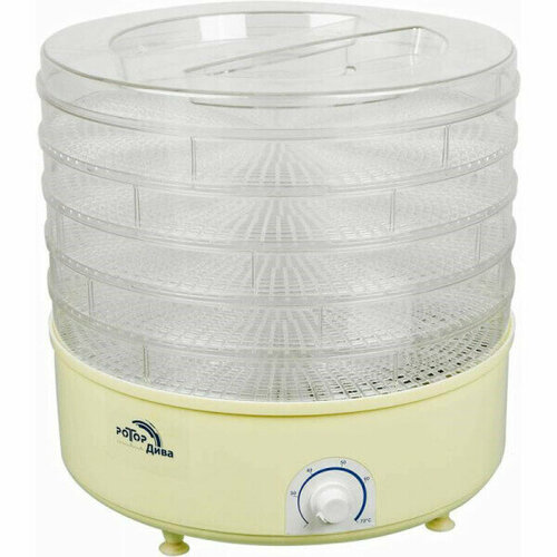 Сушилка для овощей и фруктов Ротор Дива СШ-007-11 с 3 прозрачными решетками 1338900₽