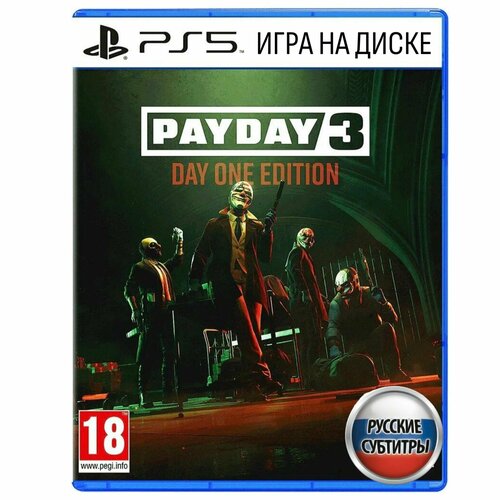 Игра Payday 3. Издание первого дня (PlayStation 5, Русские субтитры)