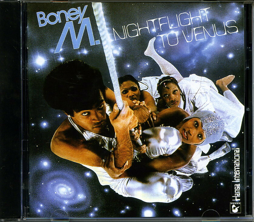 Музыкальный компакт диск BONEY M - Nightflight To Venus 1978 г. (производство Россия)