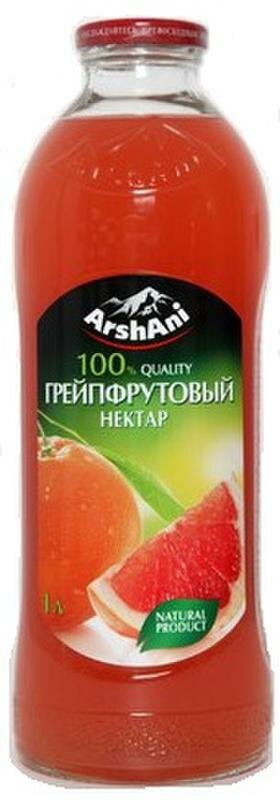 Нектар грейпфрутовый премиум ARSHANI, 1 л