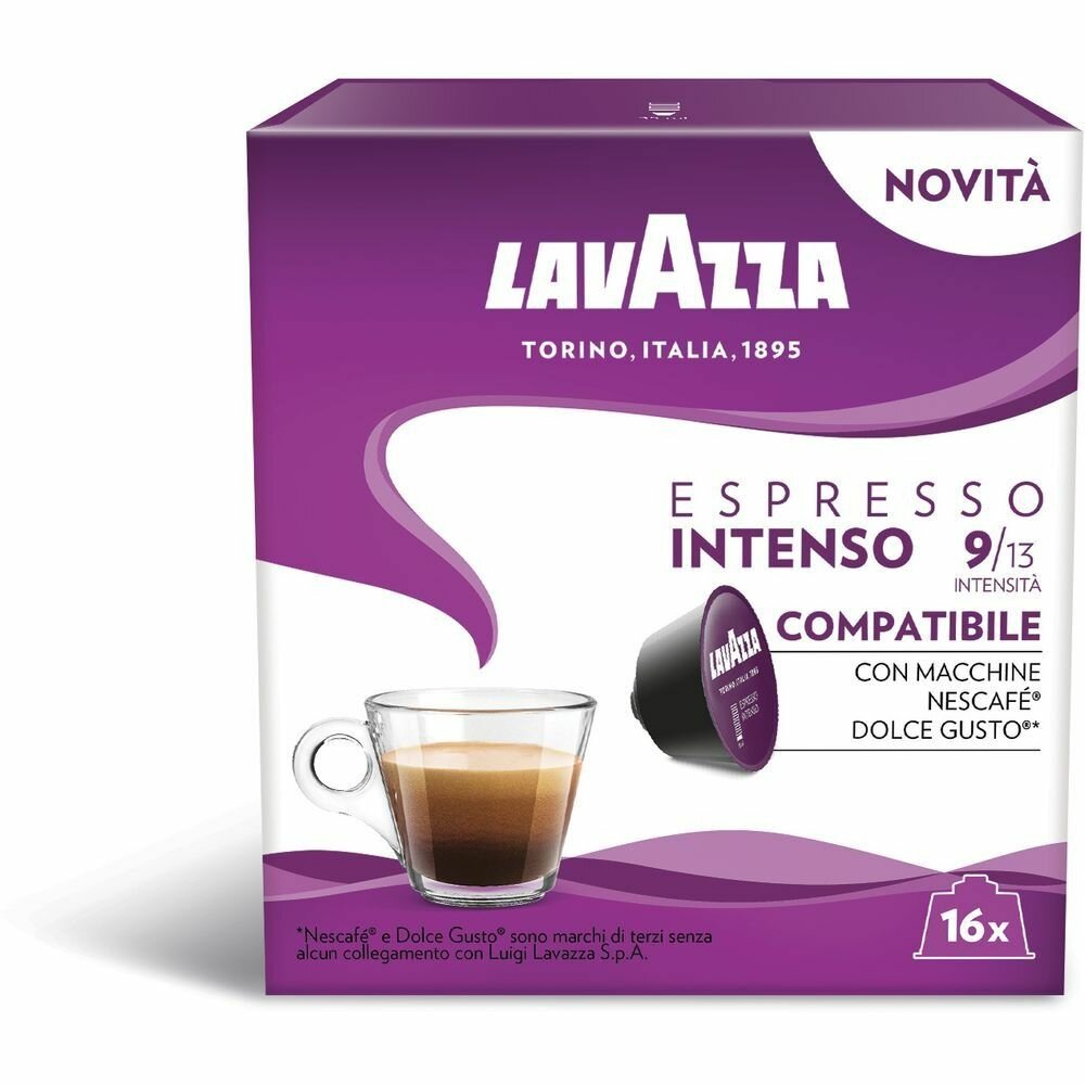 Кофе в капсулах Lavazza Dolce Gusto Espresso Intenso, 16 шт