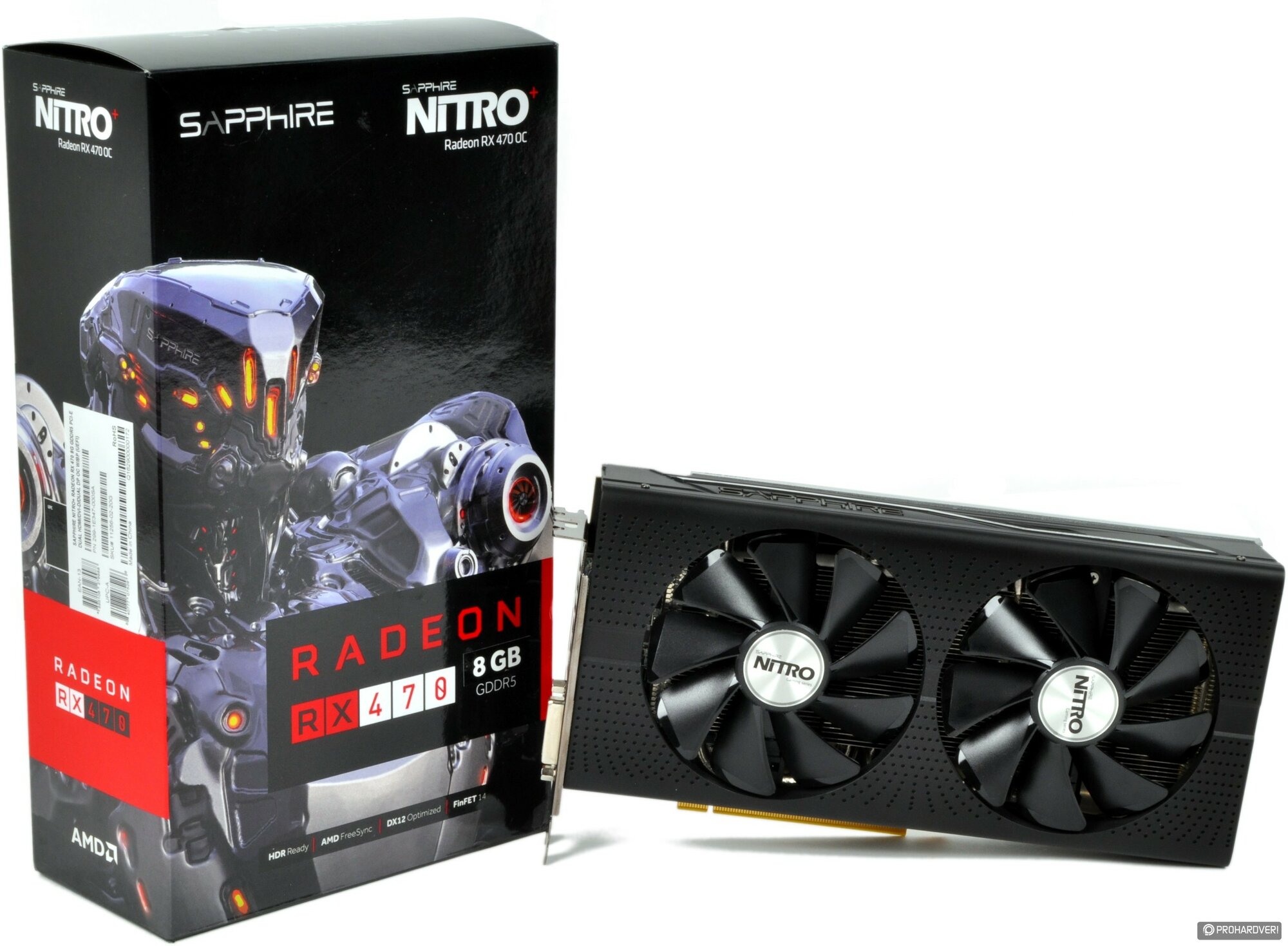 Видеокарта Sapphire Radeon RX 470 Nitro 8Gb