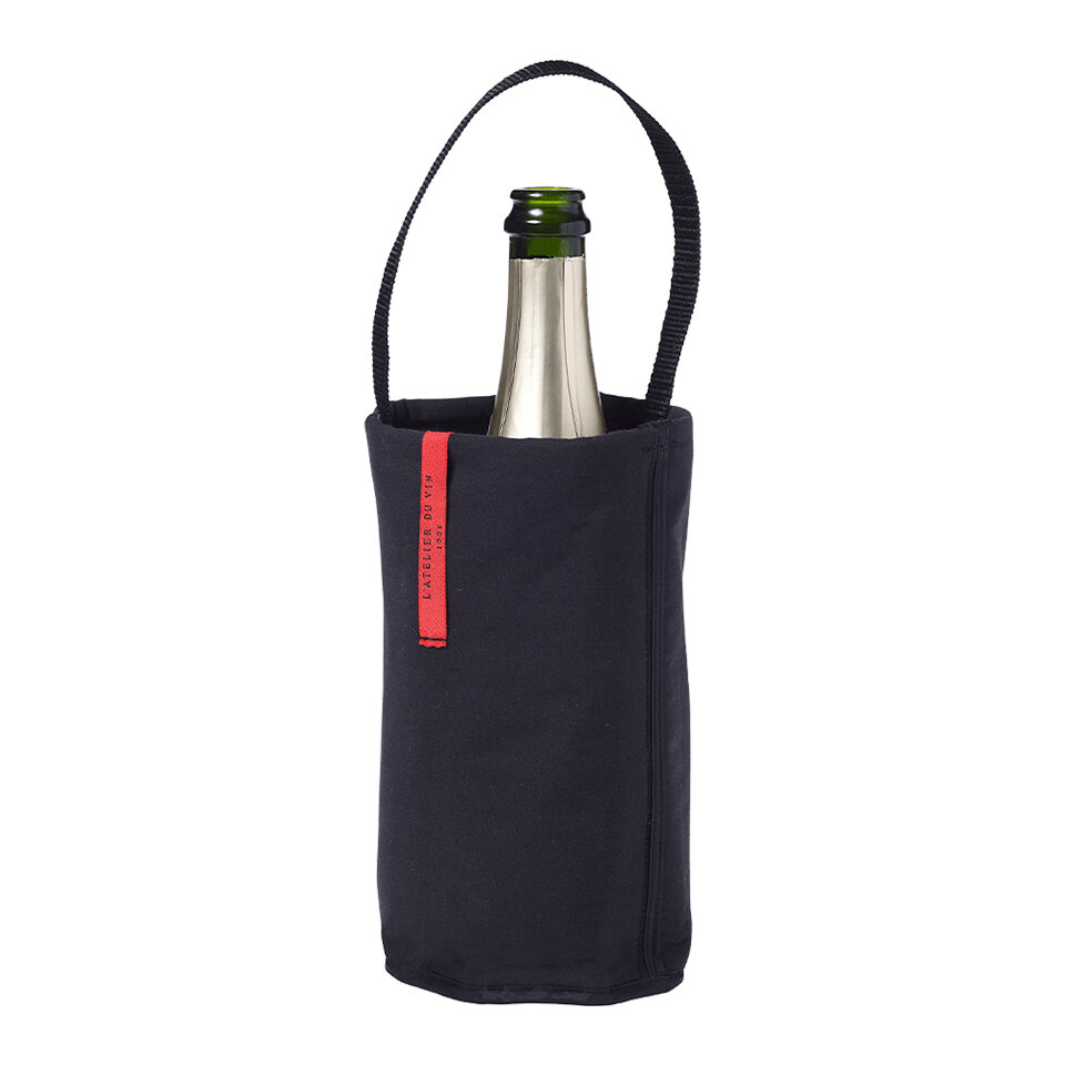 Сумка для охлаждения вина и шампанского L"Atelier du Vin Fresh Baladeur Noir, 095384-8