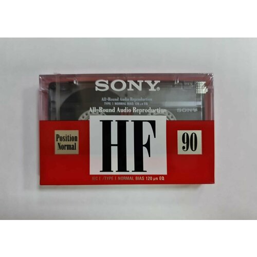 Аудиокассета Sony HF 90 аудиокассета sony ef60