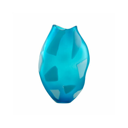 Ваза Balkani TURQUOISE FROSTED 24 см