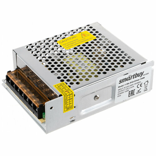 Драйвер для LED ленты Smartbuy SBL-IP20-Driver-100W драйвер led ip20 100w smart buy для led ленты sbl ip20 driver 100w