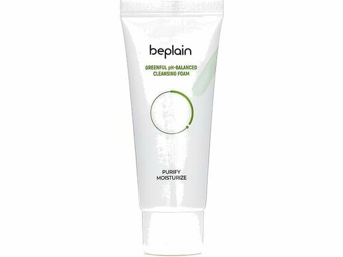 Пенка для умывания лица, тревел-формат BEPLAIN Greenful pH-balanced Cleansing Foam