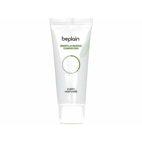 Пенка для умывания лица, тревел-формат BEPLAIN Greenful pH-balanced Cleansing Foam