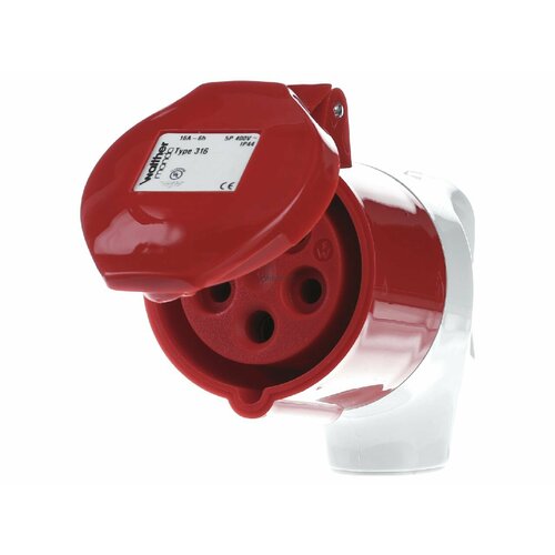 Муфта CEE 16A 5p 6h 316 Walther 4015609253975 24414₽