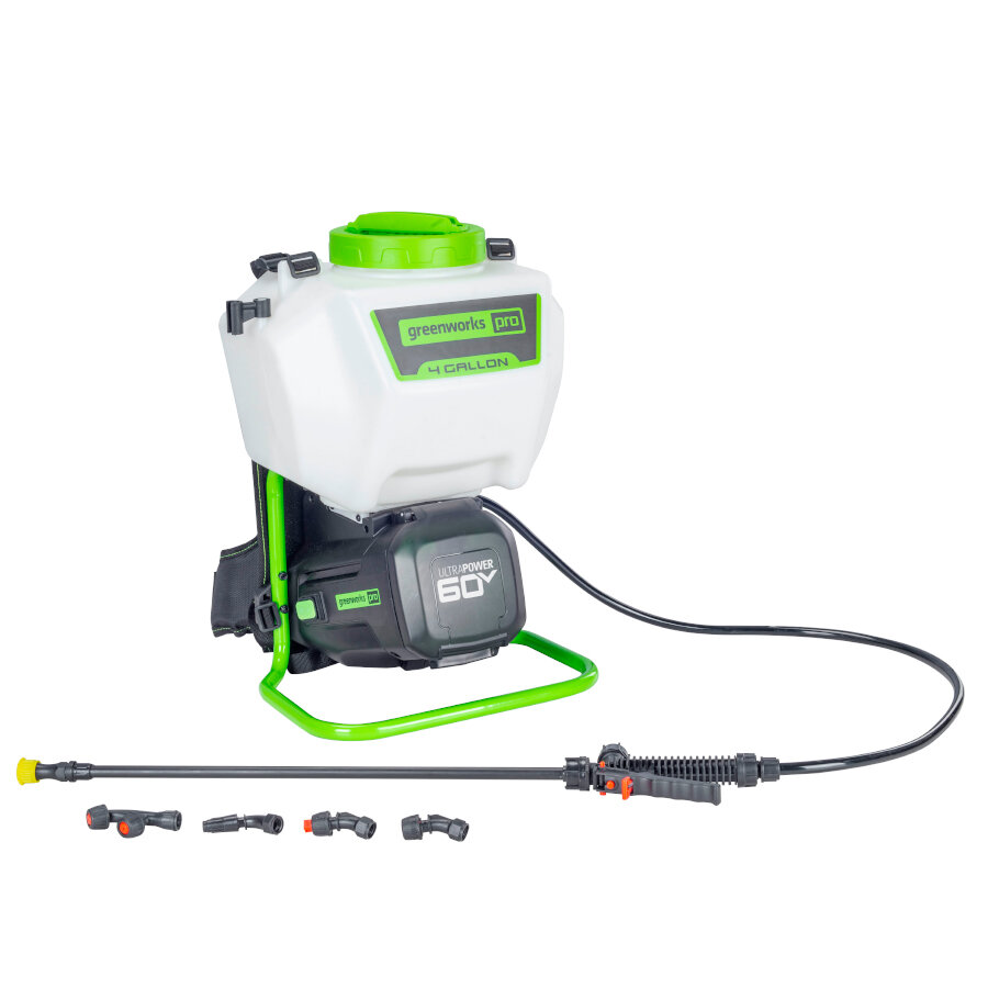 фото Аккумуляторный опрыскиватель GreenWorks 60V GW-BPS60, 5300107, без акб и зу