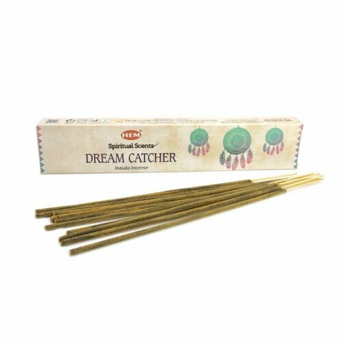 Spiritual Scents DREAM CATCHER Masala Incense, Hem (ловец снов масала благовония, Хем), 15 г.