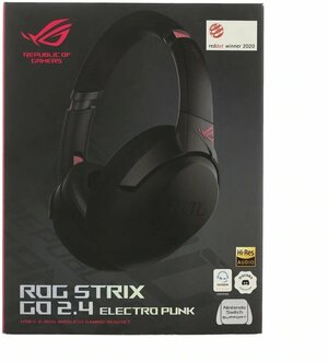 ASUS ROG Strix Go 2.4, черный/розовый