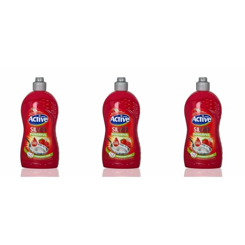 Active Гель-концентрат для мытья посуды Red Клубника и малина 500 мл 3 шт 733₽