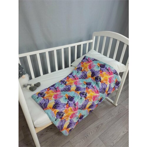 Одеяло для новорожденных 72х96 в кроватку для детей. симфония