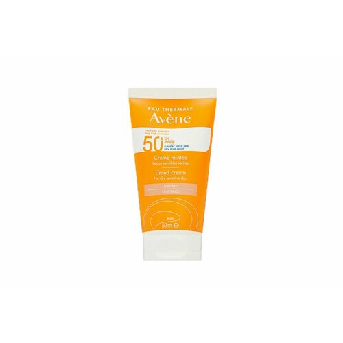 EAU THERMALE AVENE Крем солнцезащитный тонирующий SPF 50+ Sun крем солнцезащитный тонирующий spf 50 sun eau thermale avene 50 мл