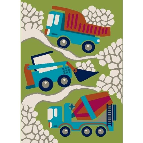 Oriental Weavers Детский ковер Sonic Kids Машины 5507 IA1 G 2x2.85 м.