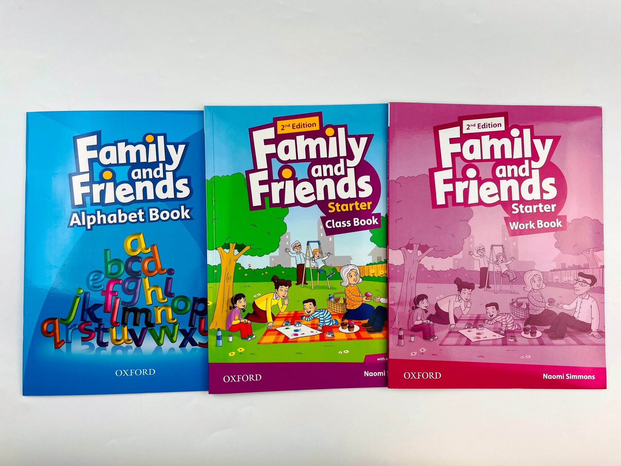 Комплект Family and Friends Starter (2nd edition) Class Book + Workbook + CD+ Family and Friends Aplhabet