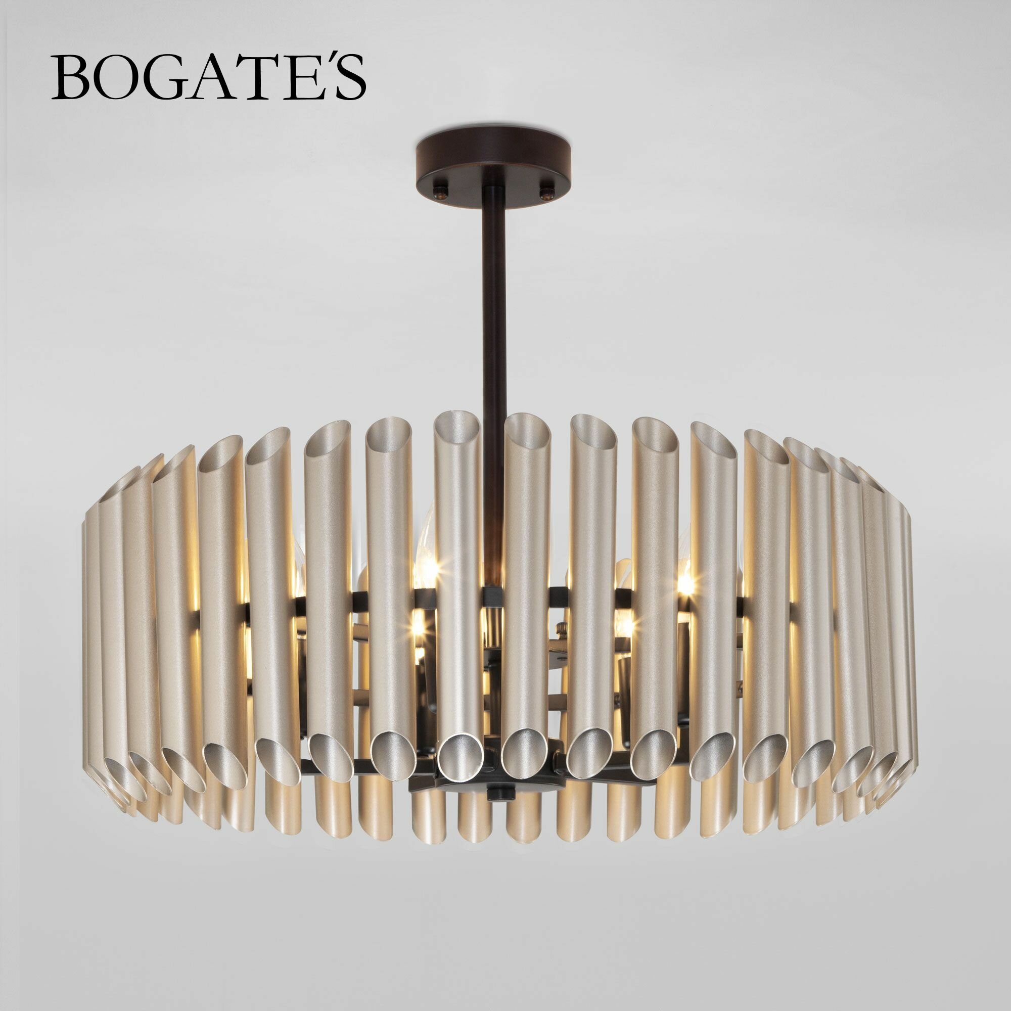 Люстра / Потолочный светильник Bogate's Castellie 461/5, цвет черный / золото, IP20