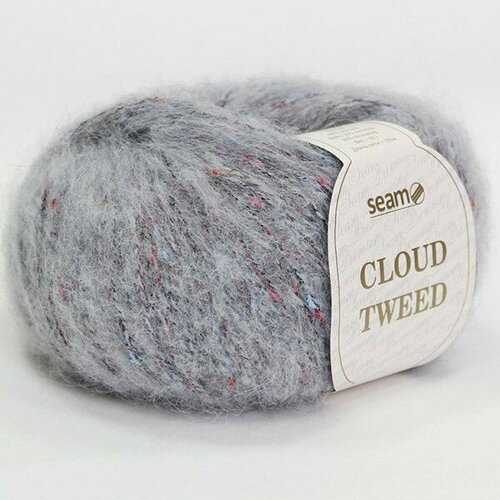 Пряжа Seam CLOUD TWEED 84194 серый (2 мотка)