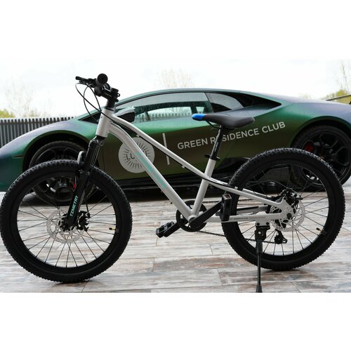 Велосипед Time Try ТT2787s 22 Алюминиевая рама 115 Детский Подростковый Спортивный Для девочек Для мальчиков серебристый 24900₽