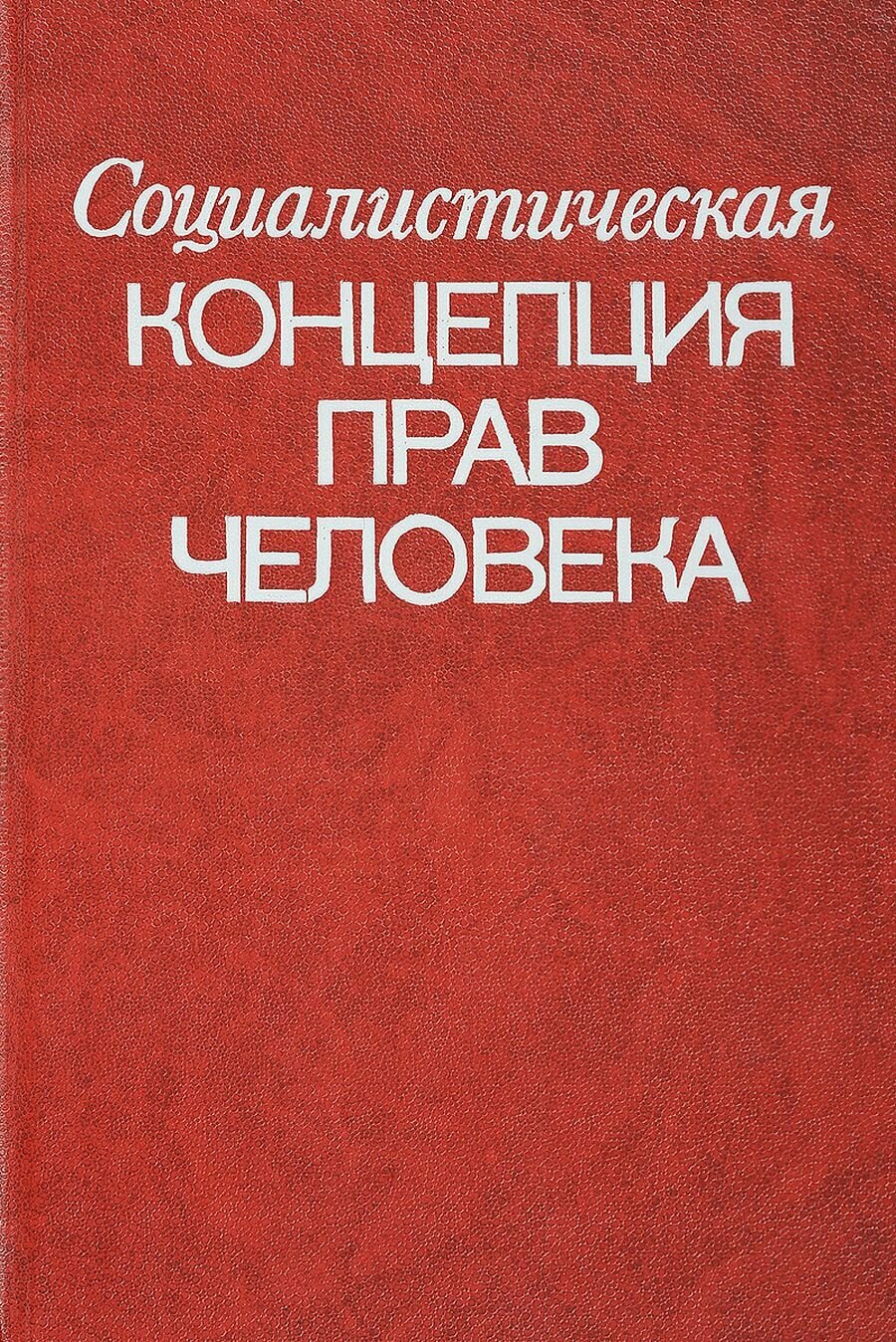 Социалистическая концепция прав человека