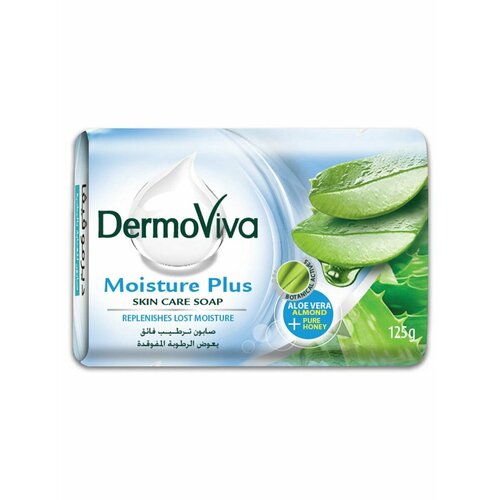 Мыло с алое увлажняющее (DermoViva Moisture Plus), 125 г vatika кондиционер naturals cactus