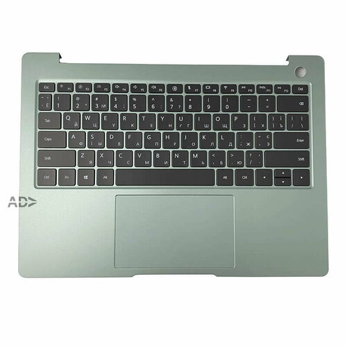 Верхняя часть корпуса с клавиатурой (топкейс) для Huawei MateBook 14S HKD-W76 (Original) Зеленый зеленый