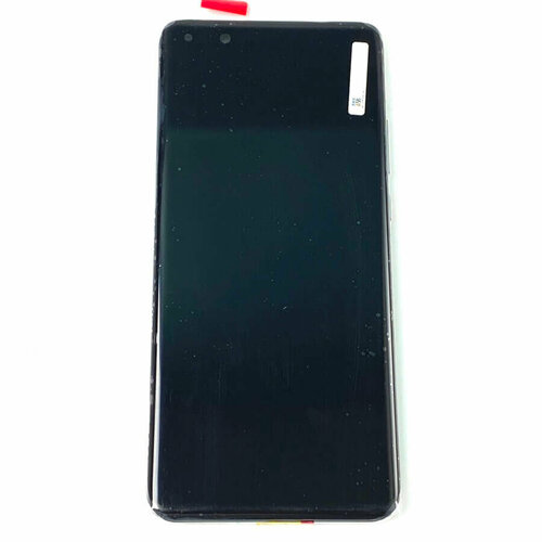 Дисплей для Huawei P40 Pro ELS-NX9 (Original) в сборе с сенсорным стеклом, корпусом и аккумулятором Черный (Midnight Black)