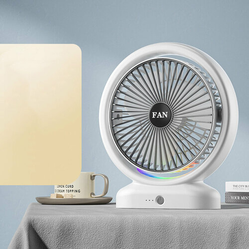 Вентилятор USB настольный портативный RGB 99000₽