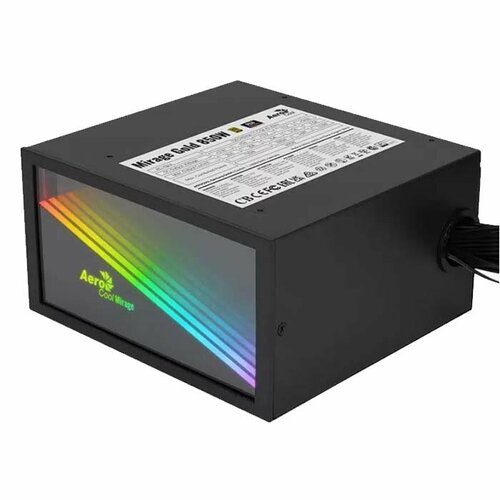 AeroCool Блок питания Aerocool Mirage Gold 850W 120mm44pin62pin x 3SATA x 8IDE x 4 80 PLUS Gold 10490₽