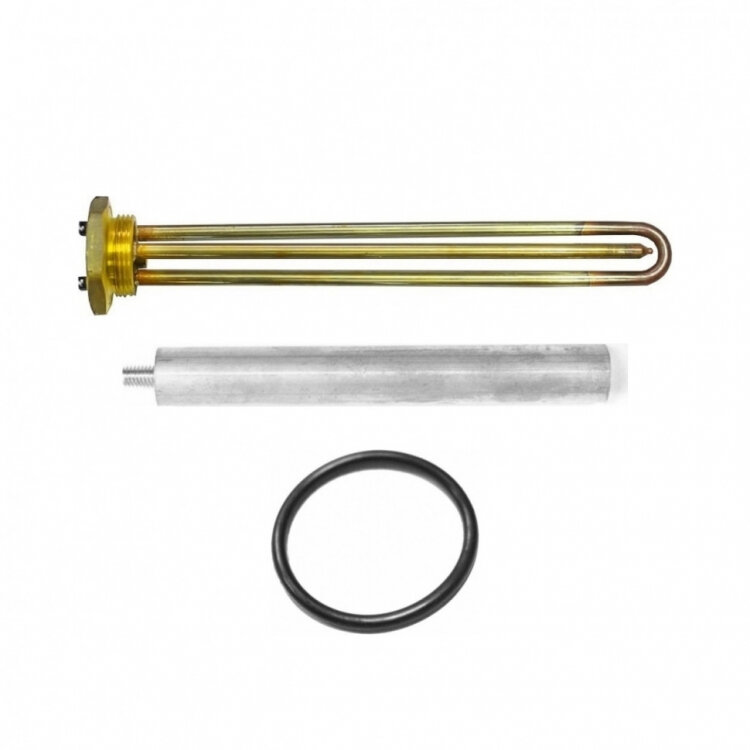 фото Комплект ТЭН RDT 3000W, RECO, D42мм, М6, 220V + прокладка + анод, R182246K1