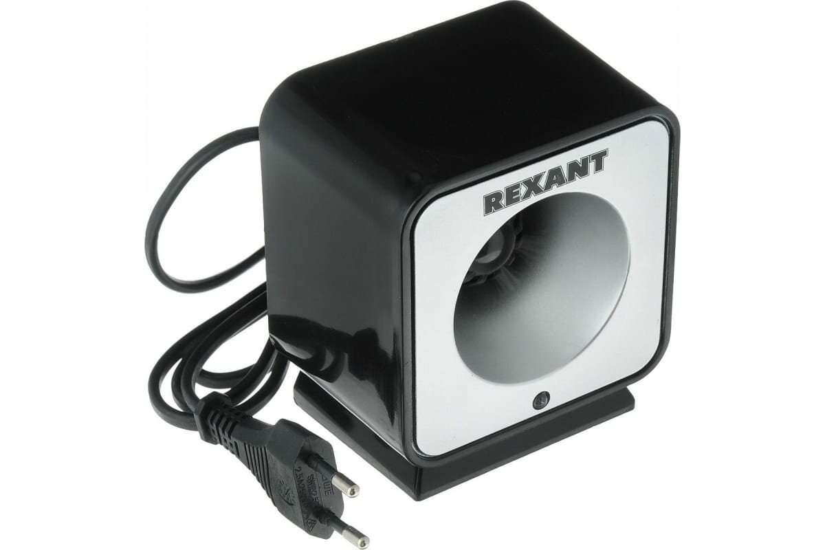 Отпугиватель вредителей ультразвуковой REXANT с изменяемой частотой излучения, R 60м, 220В