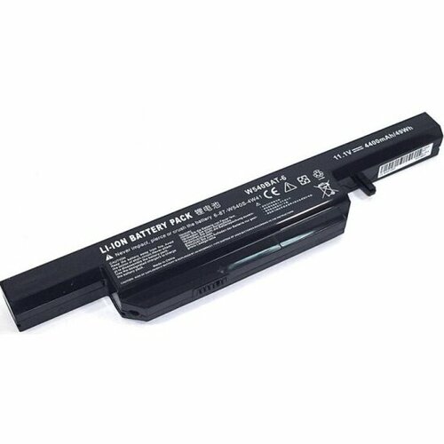 Аккумулятор для ноутбука Amperin для Clevo W540-3S2P 11.1V 4400mAh OEM черная