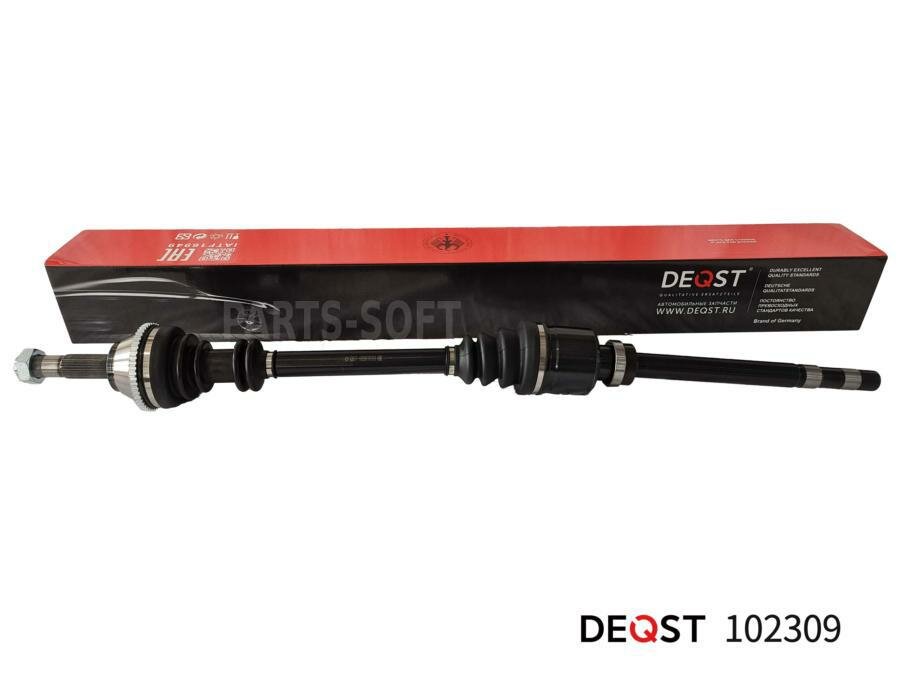 DEQST 102309 Привод ШРУС в сборе CITROEN JUMPER/FIAT DUCATO/PEUGEOT BOXER 1.9-2.8D DEQST 102309