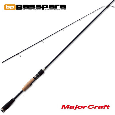 Удилище MAJOR CRAFT спиннинговое Basspara BPS-662ML 1.99м 3-10г 116г 2сек. F