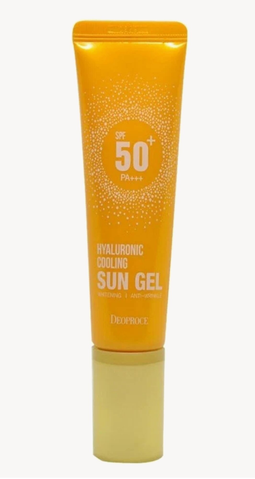 Солнцезащитный гель для лица Deoproce Hyaluronic Cooling Sun Gel SPF 50+ PA+++ 50g