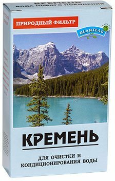 Активатор воды кремень 150 г -Целитель (для очистки воды)