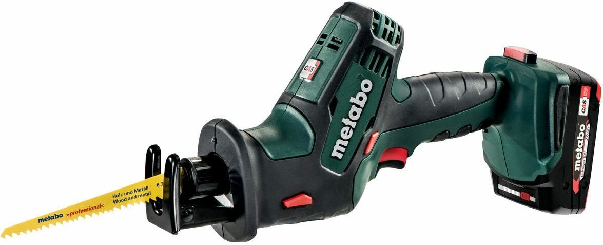 Сабельная пила Metabo SSE 18 LTX Compact аккум. 3100ход/мин (602266500)