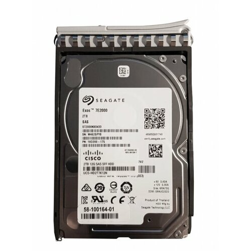 Жесткий диск Cisco 68-101303-01 2Tb 7200 SAS 25 HDD 98990₽