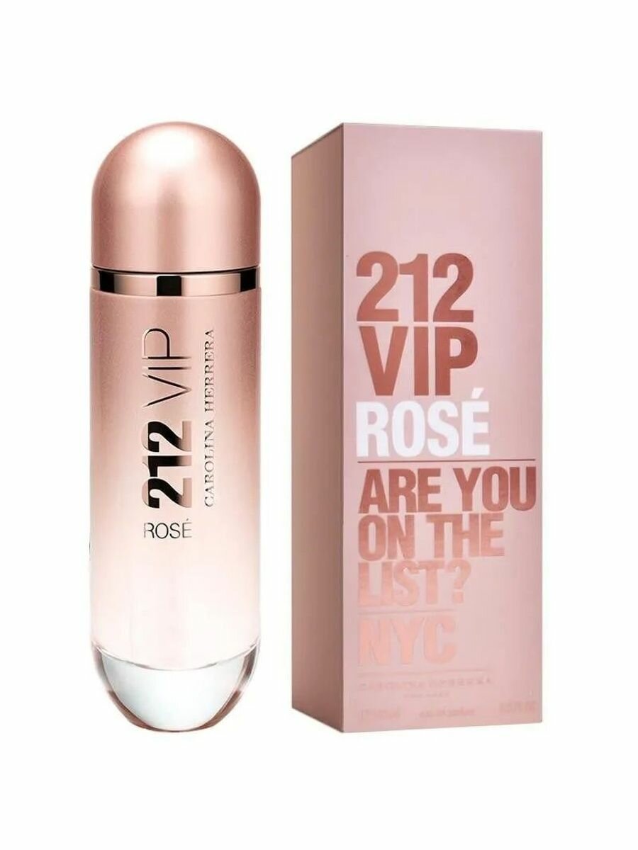 Парфюмерная вода Carolina Herrera 212 VIP Rose 125 мл Женская