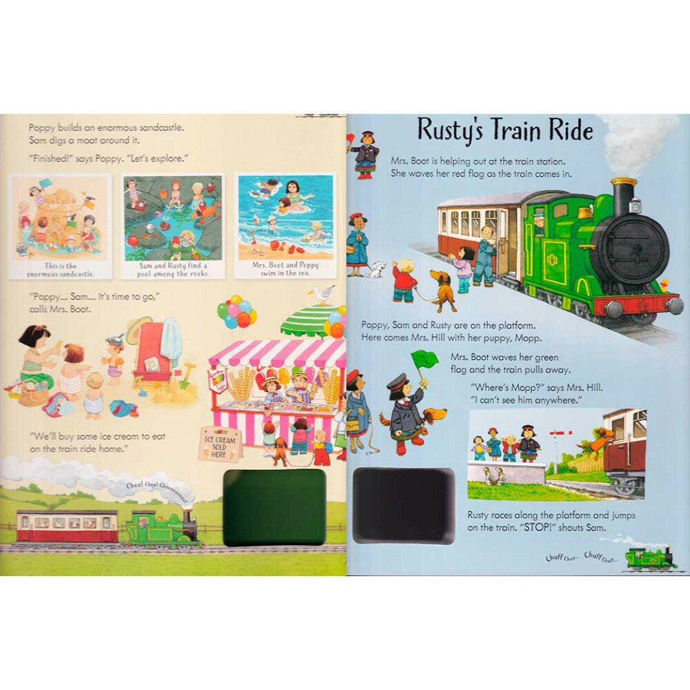 Poppy and Sam's Wind-up Train Book - фото №7