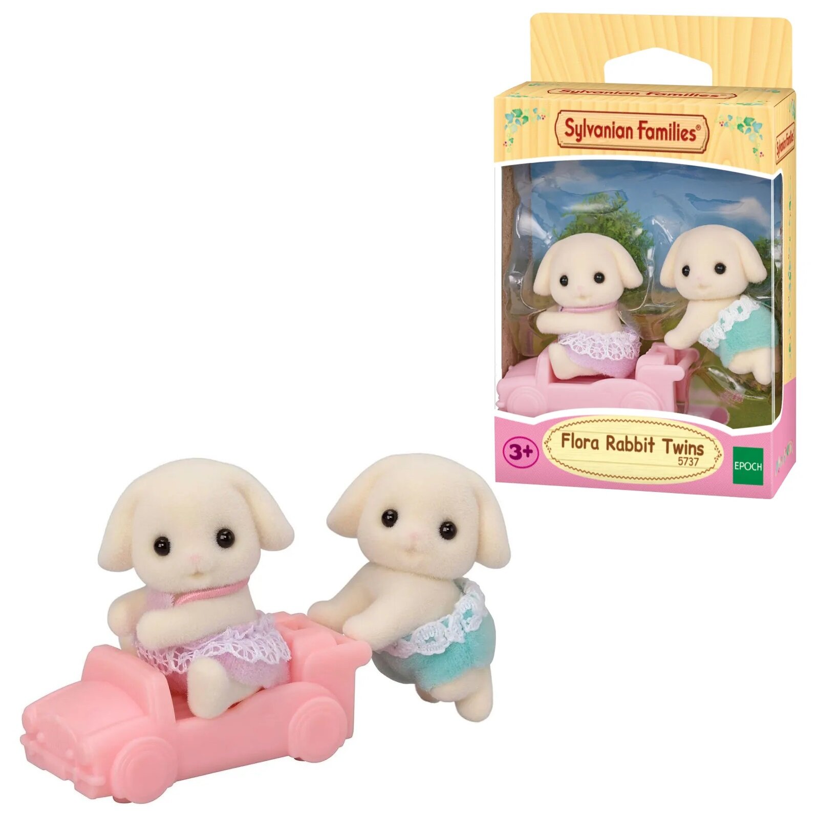 Набор Sylvanian Families Цветочные кролики близнецы 5737