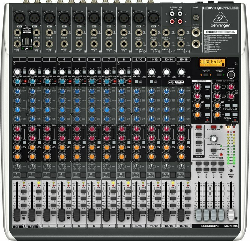 Микшерный пульт Behringer QX2442USB